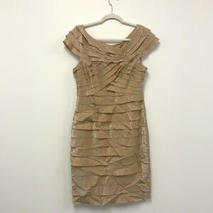 London Style event dress size 12 cream